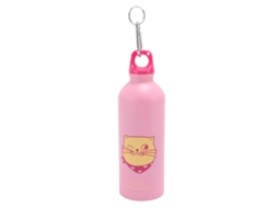 Botella De Agua Para Niños Con Dibujos Animados Acero Inoxidable Deportiva Portátil Rosa