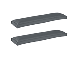 Vidaxl Conjunto De Almofadas Para Palete 2 Unid. Tecido Oxford
