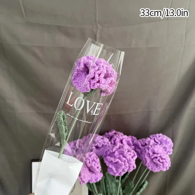Flores De Crochê Feitas À Mão, Um Presente De Formatura. Buquês Artificiais Para Festas.