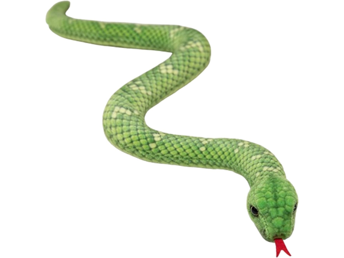 Amosijoy Cobra Píton De Pelúcia O Halloween - Cobra Marrom