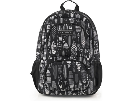 Mochila  Hawai (Preto - 46 x 34 x 20 cm)