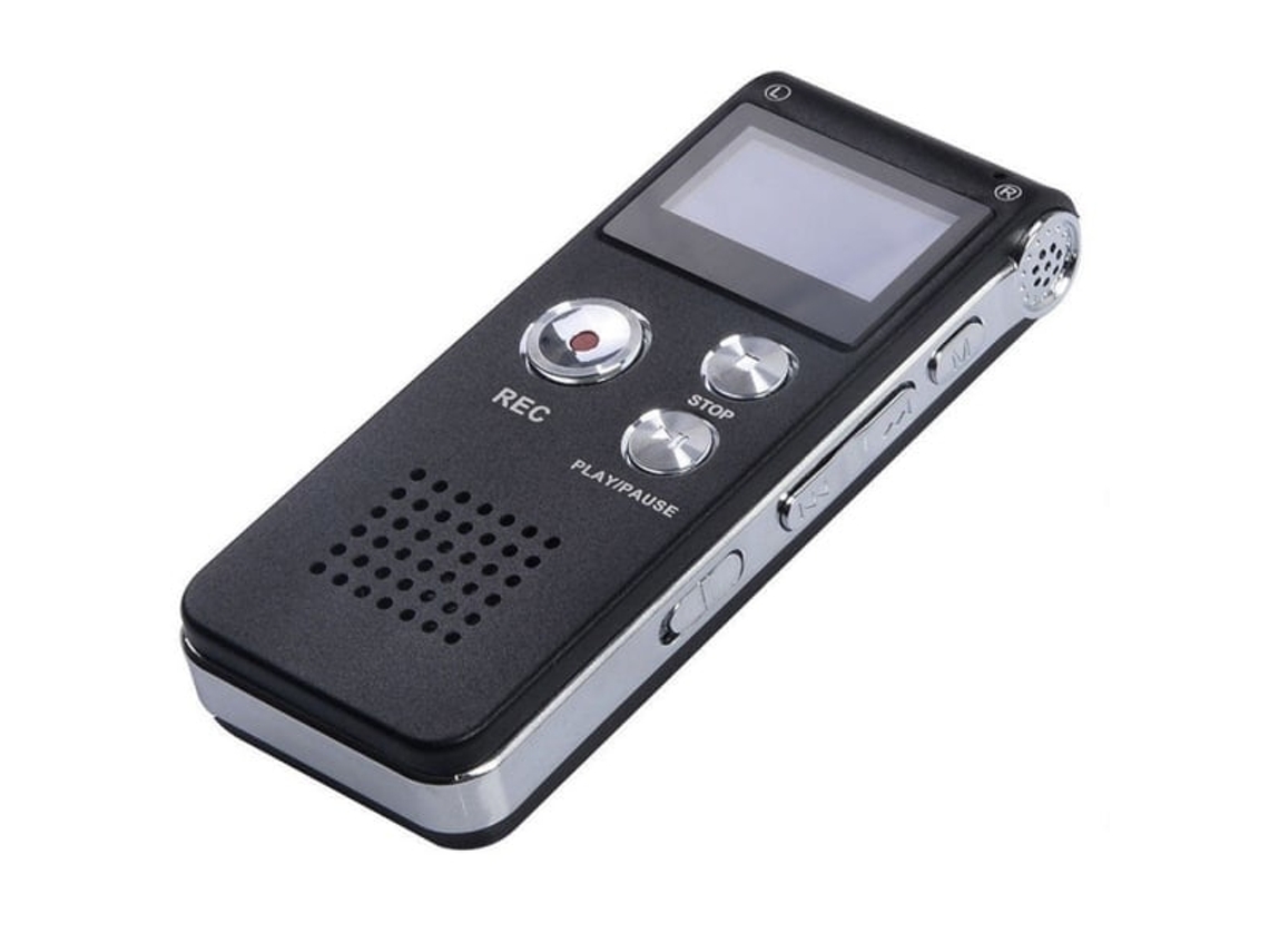 Gravador De Áudio Digital Com Reconhecimento De Voz.