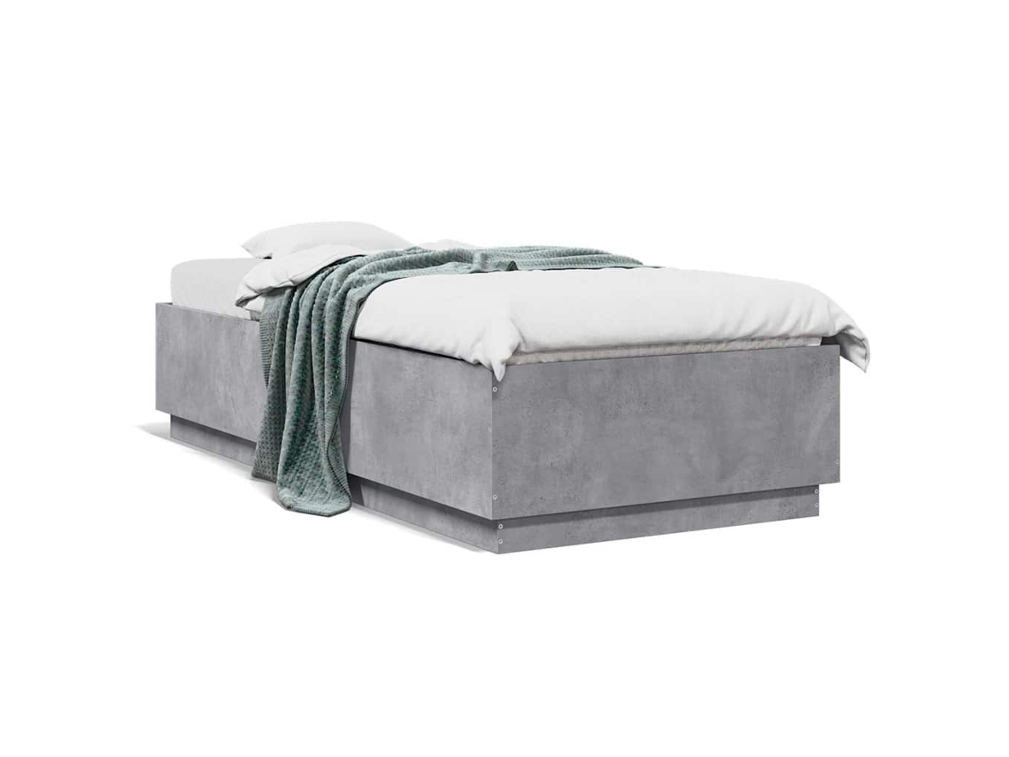 Estrutura de Cama Derivados de Madeira Cinza Sonoma MAISON EXCLUSIVE 100x200 cm