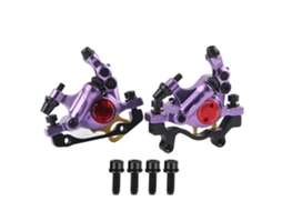 Conjunto de Freios a Disco Hidráulico Hb 100 Roxo S/MARCA