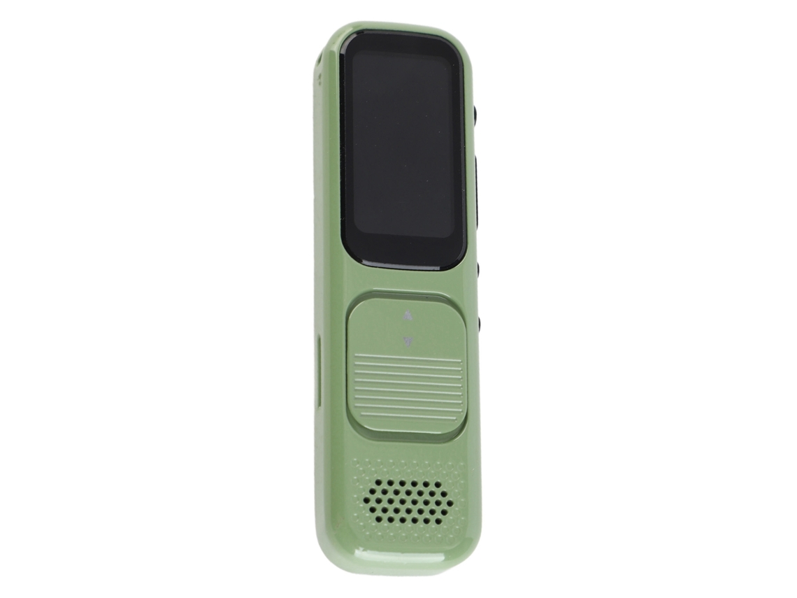 Aetheria gravador de Voz Digital 3072kps 80h Redução de Ruído Usb C Ativado por Voz Verde