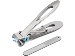 Tesoura de Unhas Grossas com Abertura Extra Grande Tesoura de Pé Resistente com Lixa para Unhas Grossas e Difíceis