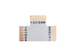 Conector T Para Fitas Rgb+Cct Pin - 12mm LEDBOX