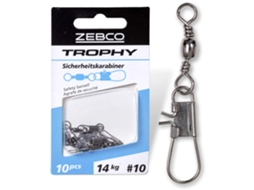 Conjunto de 6 Rodas de Segurança ZEBCO Trophy Taille 4