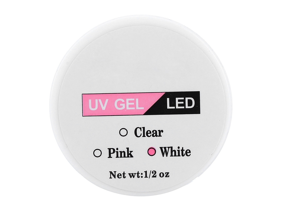 Gel De Extensão De Unhas Cristalino Rápido Manicura Gel Builder Uv Branco Para Arte E Decoração De Unhas