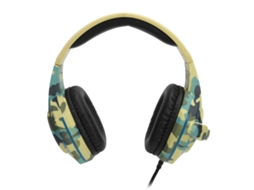 Fone Gamer G305 com graves potentes, com fio e luz LED CHABERLU