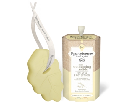 My Solid Shampoo Protetor Radiante e Orgânico 75 G RESPECTUEUSE