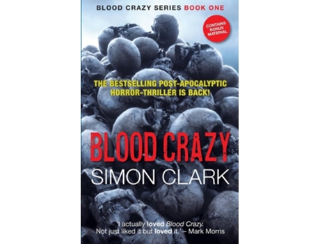 Livro BLOOD CRAZY de Simon Clark (Inglês)