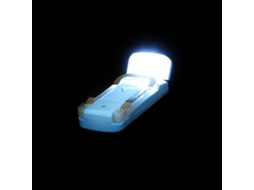 Luminária De Leitura Flexível E Recarregável Homsfou Com Clipe, Luz Noturna Para Leitura Na Cama Com Temperaturas De Cor