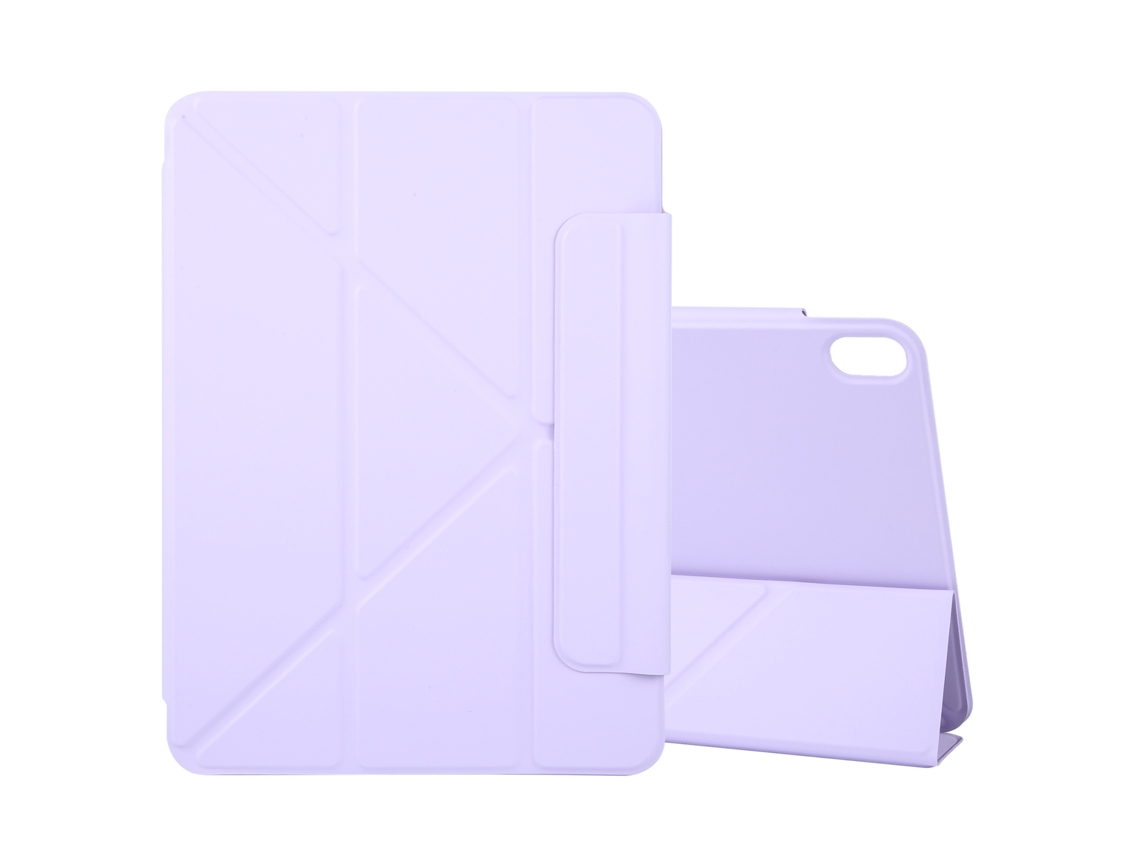 Capa Para Ipad Air 13 2024 Com Magnética Roxo Elysve