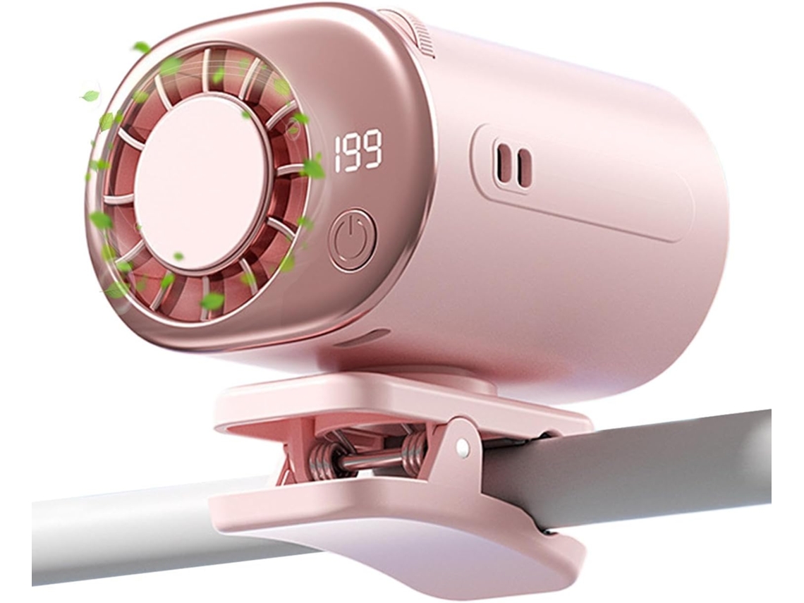 Ventilador Genérico Para Carro, Ventilador Recarregável Com Clipe Para Cama, Para Homens, Mulheres, Jovens, Adolescentes