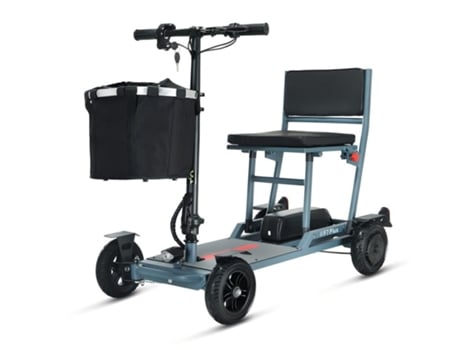 Trotinete Elétrica com 4 Rodas Freejoyer F7 PLUS Motor 300W Bateria 36V21Ah Velocidade 15km/h Autonomia Máxima 35km Azul