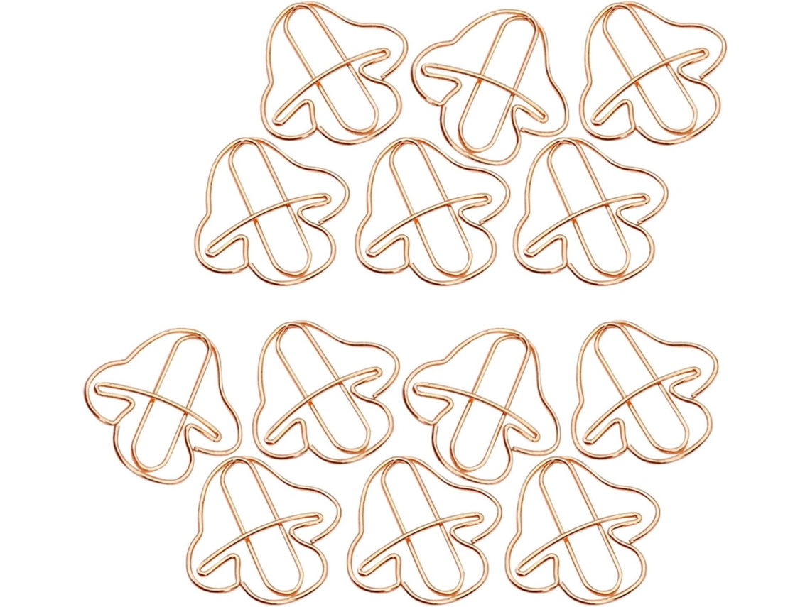 Clips de papel Ferro em formato Cogumelo, fáceis de transportar e armazenar, Cabilock com 20 unidades, ideais para iluminação.
