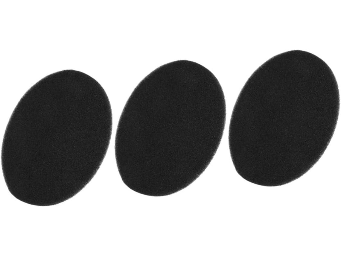 Tapete com 3 protetores de espuma pré-cortados para absorção de impactos, reutilizável e fácil de usar.