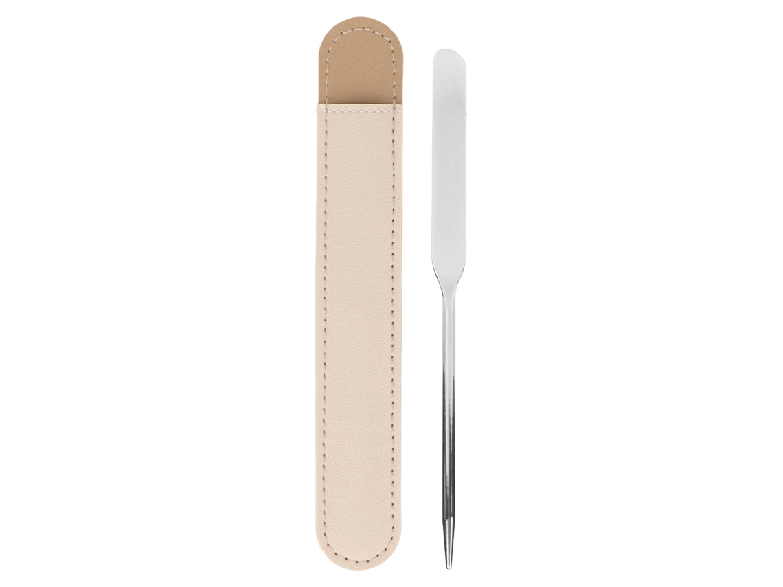 Espátula De Maquiagem Mini Em Aço Inoxidável 304 Para Mistura E Mexer