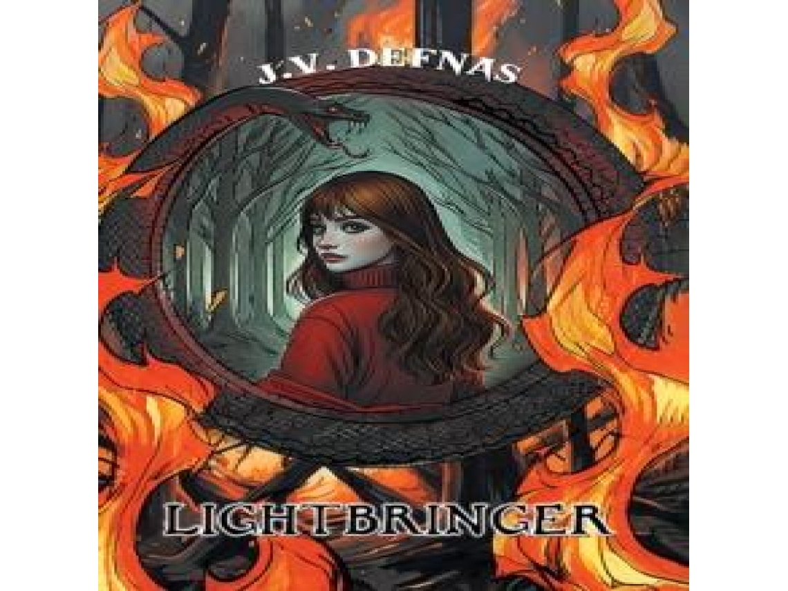 Livro Lightbringer de JV Defnas (Inglês)