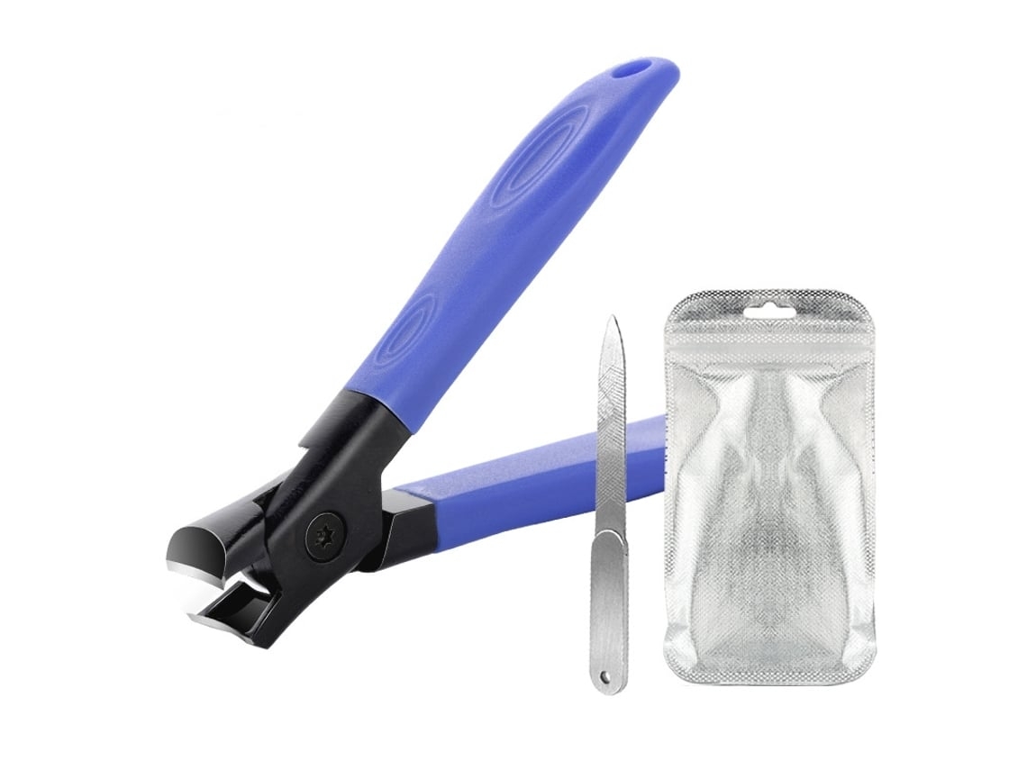 Tesouras de Unhas Poderosas para Unhas Grossas Azul