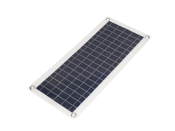 Cargador Solar De Batería 20w De Silicio Monocristalino De Alta Eficiencia Panel De Carga Solar Etfe Para Coche Rv 12v