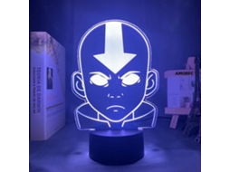 Luz Led 3d Anime Avatar: a Lenda de Aang MDUG (estilo 1)