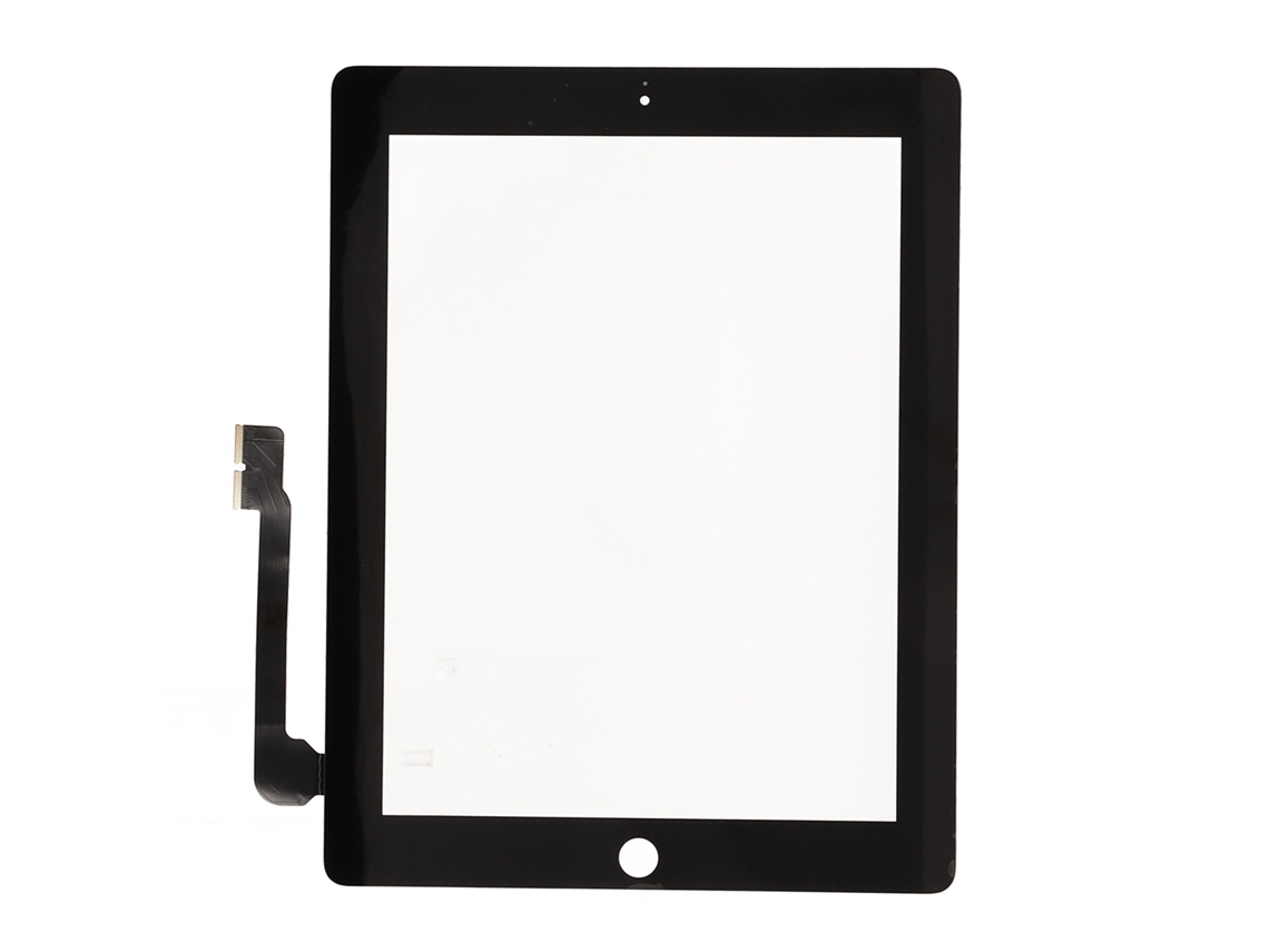 Mali troca de Vidro Touch Screen Digitizer de Aço Temperado para Tablet Ios 3 e 4 Preto