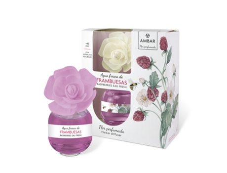 Flor Perfumada Framboesa Ambar 60Ml 45Dias AMBAR PERFUMS