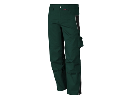 Calças de Trabalho QUALITEX WORKWEAR Pro Tecido Misturado (Verde e Preto - Tam: 52)
