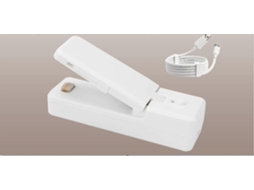 Seladora De Sacos Alimentos Portátil 2 Em 1 - Mini Usb Portátil, E Resseladora Pa Ra Batatas Fritas, Crimpadora Para Fritas