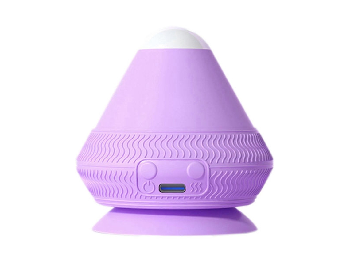 Bola De Massagem Elétrica Com Ventosa Para Fixação Na Parede Lombar E Ombros, Ideal Alívio Da Dor.