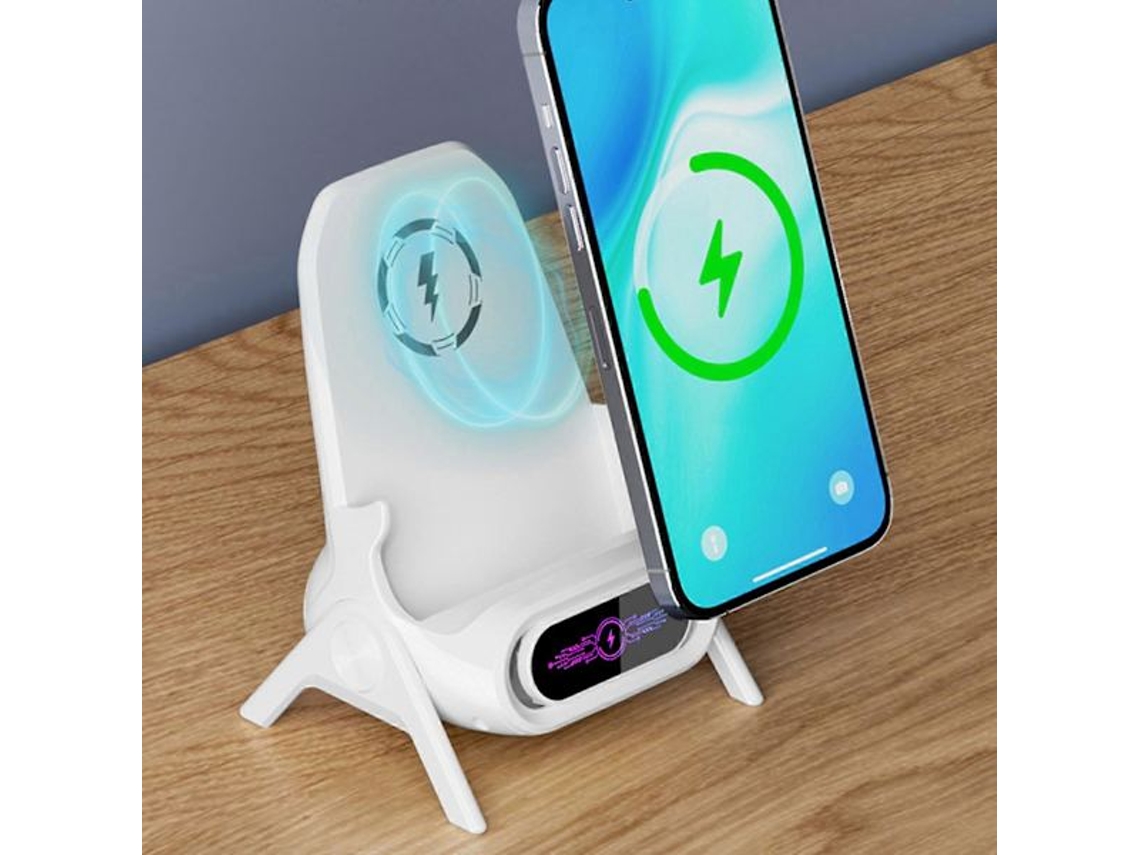 Carregador Portátil Sem Fio AQUAFORGE em Forma de Mini Cadeira