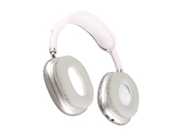 Aetheria fone de Ouvido Bluetooth Sem Fio Redução de Ruído Som Claro Graves Potentes Branco para Computador Pc
