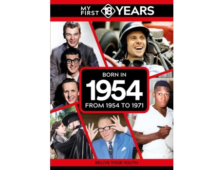 Livro My First 18 Years - Born in 1954 de TDM Publishing (Inglês)