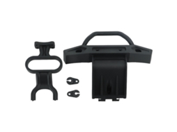 Parachoque Dianteiro Rc Para Zd Racing 9116 Mt8 08427 1/8 De Plástico Preto 140mm Anti-colisão Com Amortecimento Forte