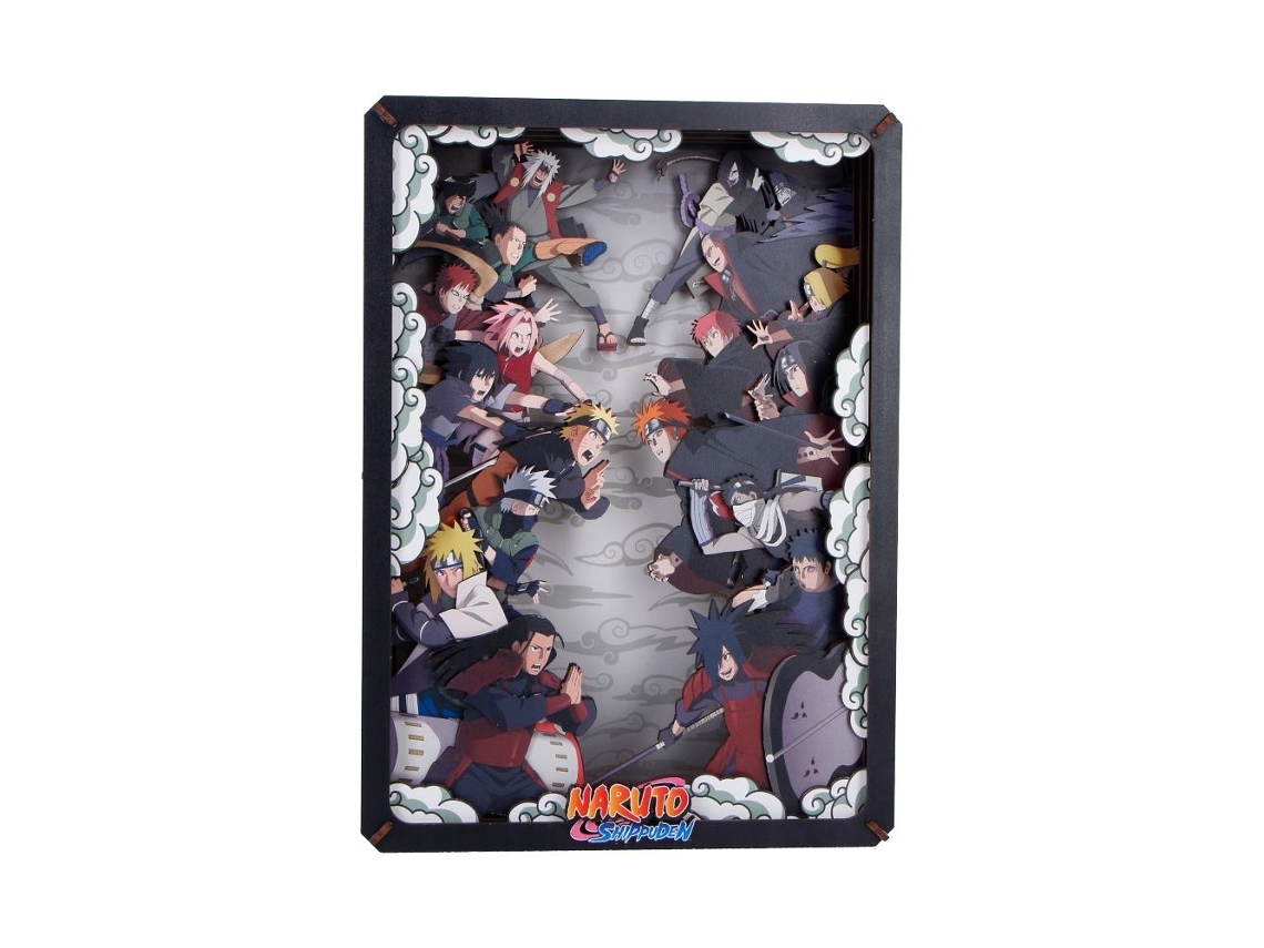 Teatro De Madeira Combate (grande) - Naruto