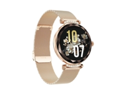 Smart Watch para Mulheres Atender/Fazer Chamadas Smartwatch Amoled de 1 19 com Bluetooth para Telefones Android Ios Rastreador de Fitness À NISSGU