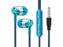 Fones De Ouvido Intra Auriculares Com Fio Oniissy Tecnologia Cancelamento Ruído E Ajuste Ergonômico Para Uso Confortável