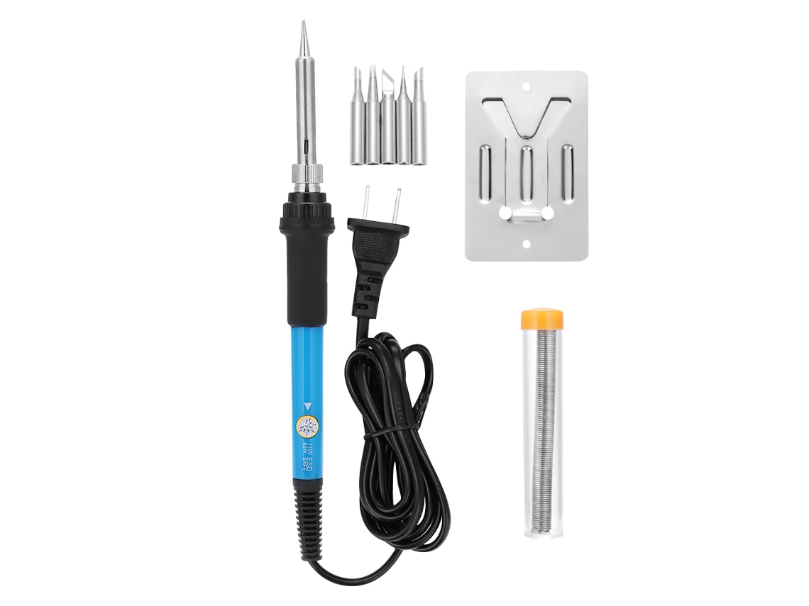 Estación De Soldadura Eléctrica 60w Herramienta Portátil Kit De Soldadura Manual