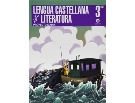 Livro 3º Eso Lengua Y Literatura Icaria de Cristina De Nova Fernandez (Espanhol)