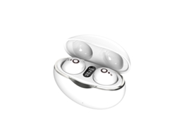 Auriculares Invisíveis Tws Hifi Bluetooth Com Cancelamento De Ruído Branco