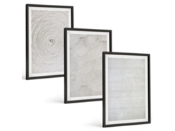 Conjunto De Pinturas Padrões Geométricos De Papelão Espelharte (3 Peças 40x60 Cm)