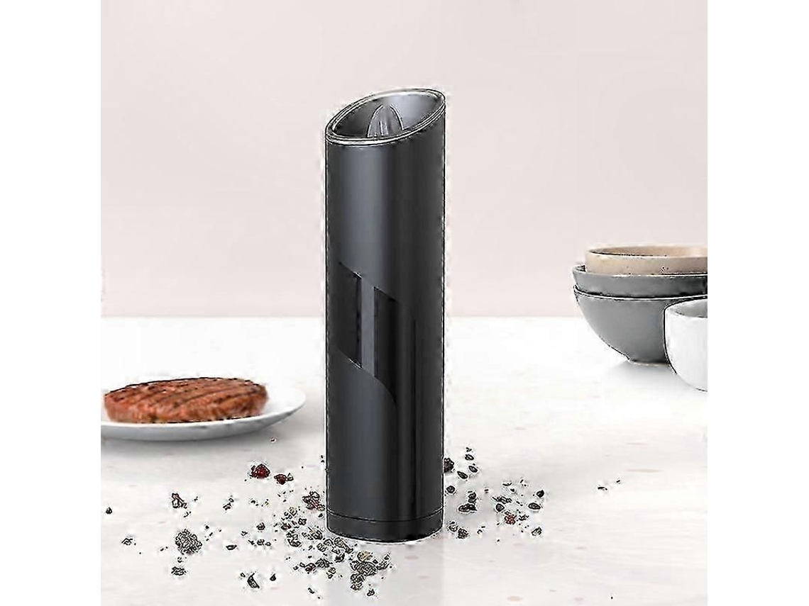 Mini Moedor Elétrico Inteligente De Sal E Pimenta Com Tecnologia Sensor Gravidade