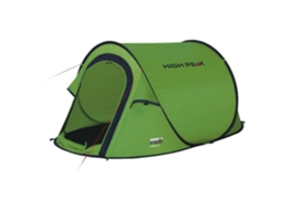 Tenda Popup High Peak Vision 2 2 Lugares Impermeabilidade Verde Montagem Automática