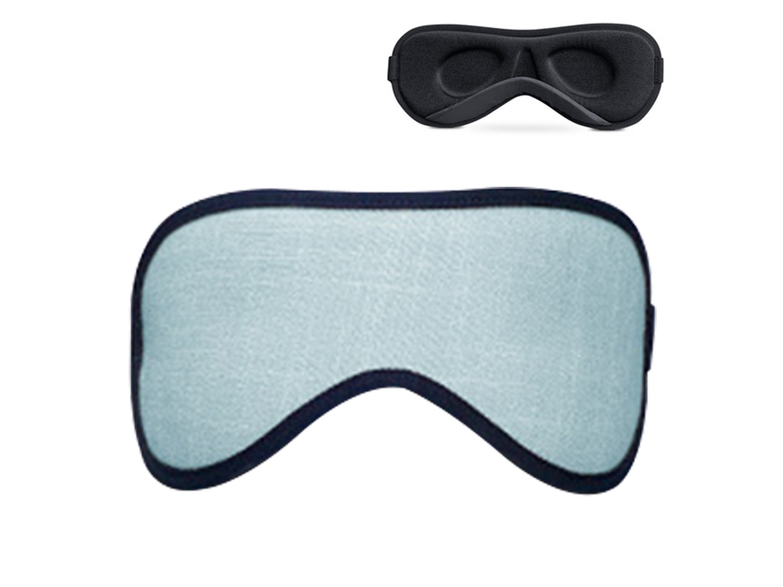 Máscara de Dormir para Homens e Mulheres, Seda para Viagens AQUAFORGE