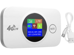 Roteador Wi-fi Móvel 4g Lte, Portátil Para Viagens, De Bolso 300 Mbps
