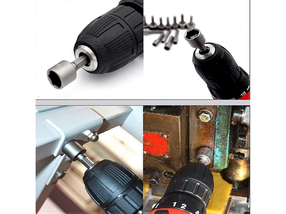 Soquete Magnético Hexagonal Cr-v 6 A 19 Mm