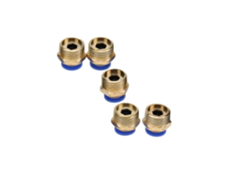 Conector Rápido Reto Rosca Macho 8mm Pc8-4