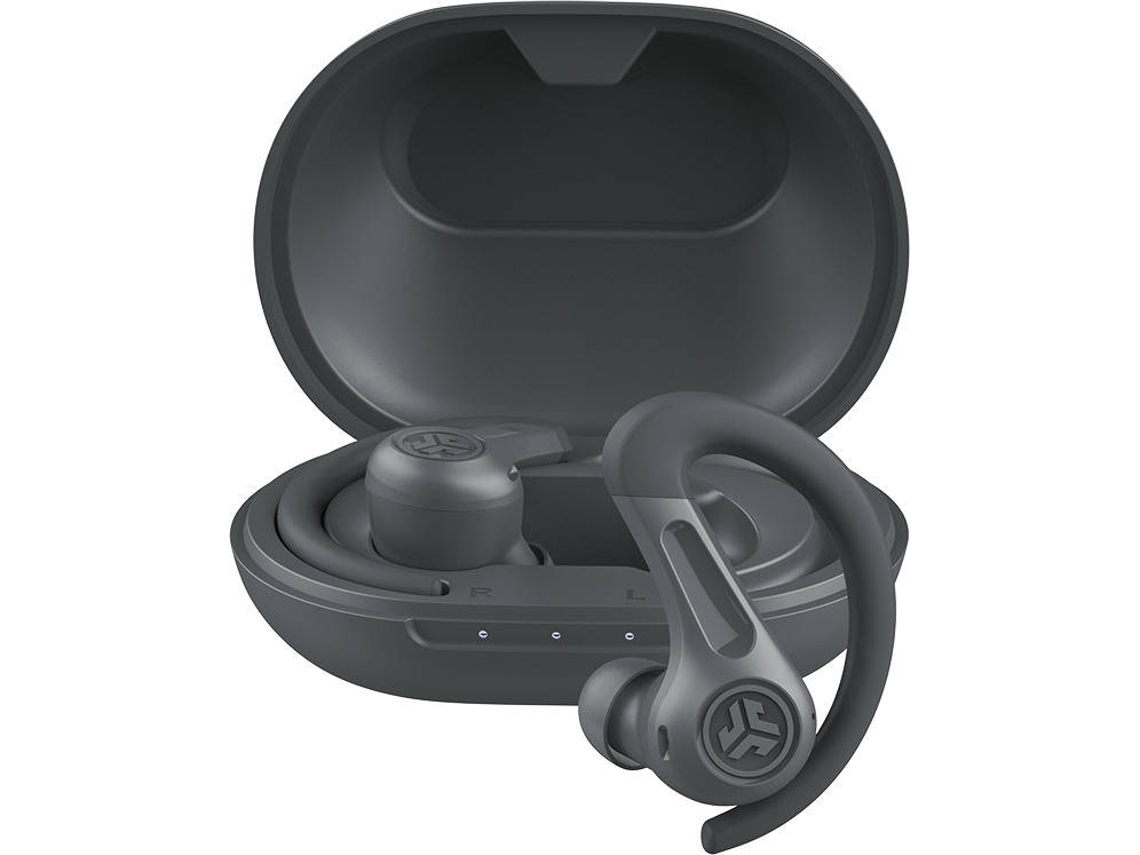 Auriculares Bluetooth True Wireless JLAB Jbuds Sport ANC 4 (In Ear - Microfono - Noise Cancelling - Preto)